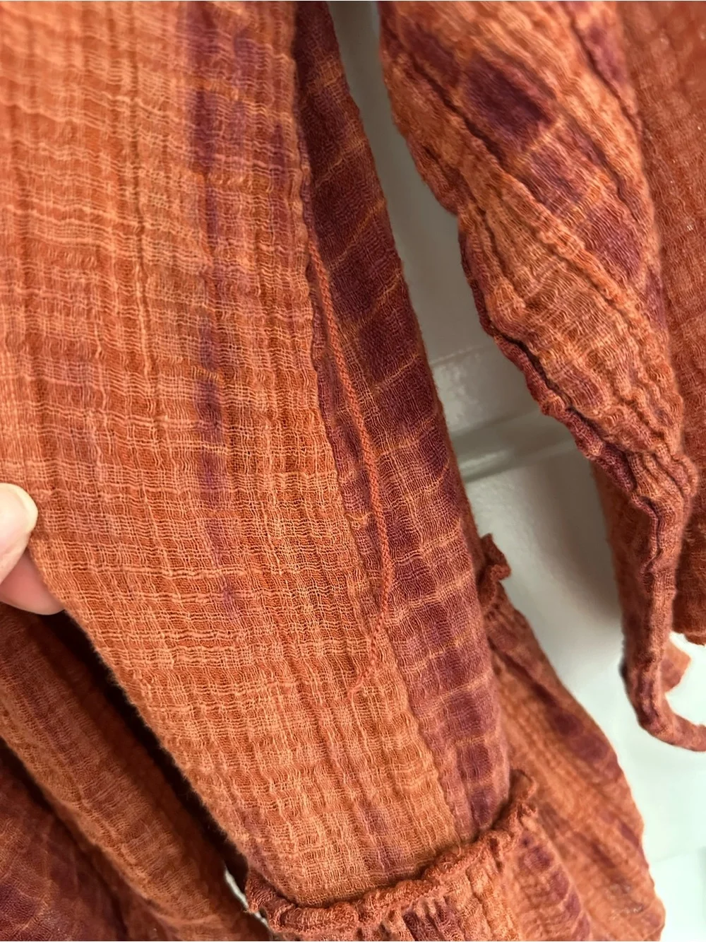 Free People Sashi Tie Dye Kimono, Small